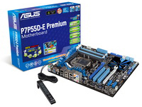 ��SATA 6��USB 3.0 ��˶P7P55D-E Premiumҵ���׷�