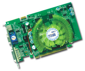 铭鑫视界风 7600GS-256D3 SUPER版